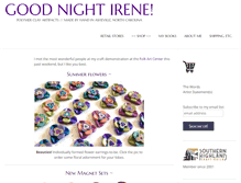 Tablet Screenshot of good-night-irene.com